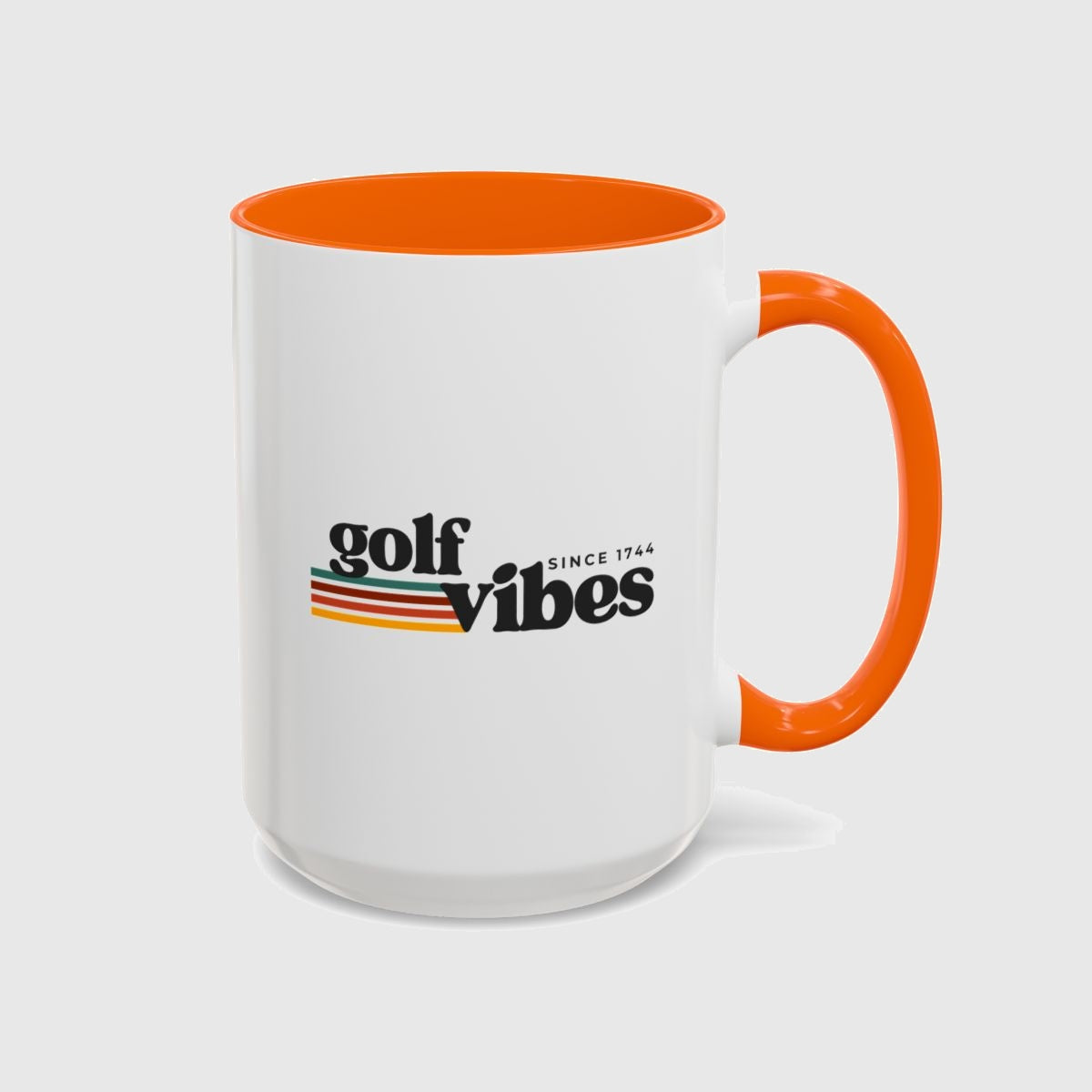 Golf Vibes - Golf Mug in Orange