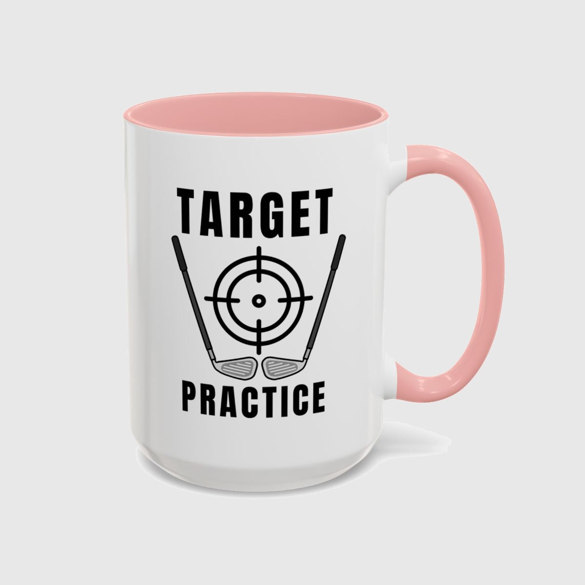 Target Practice - Golf Mug in Pink