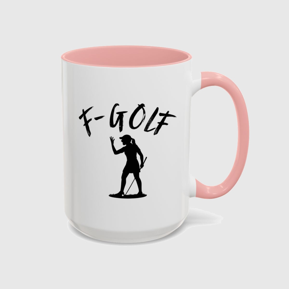 F-Golf (Female) - Golf Mug in Pink