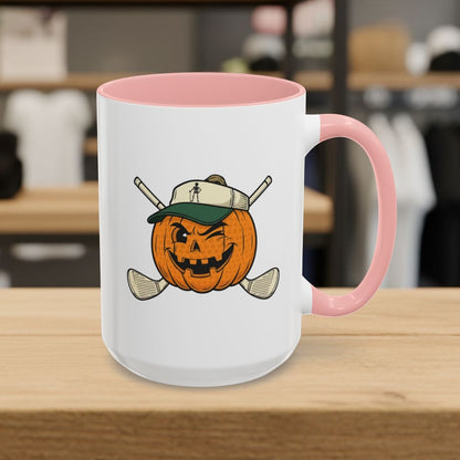 Golf or Gourd - Golf Mug - 15oz in Pink