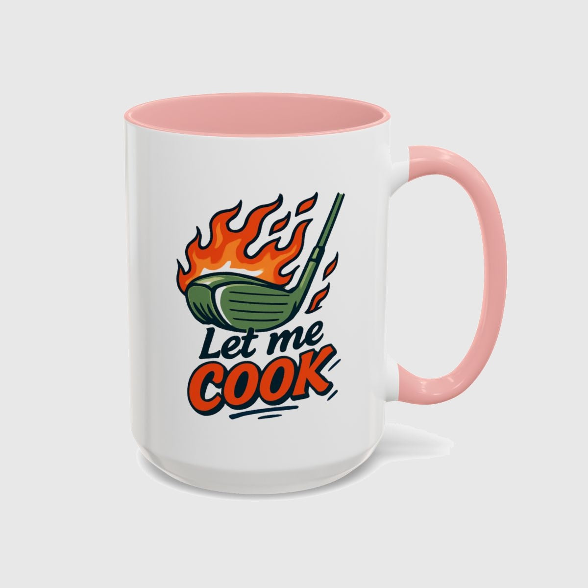 Let Me Cook - Golf Mug in Pink