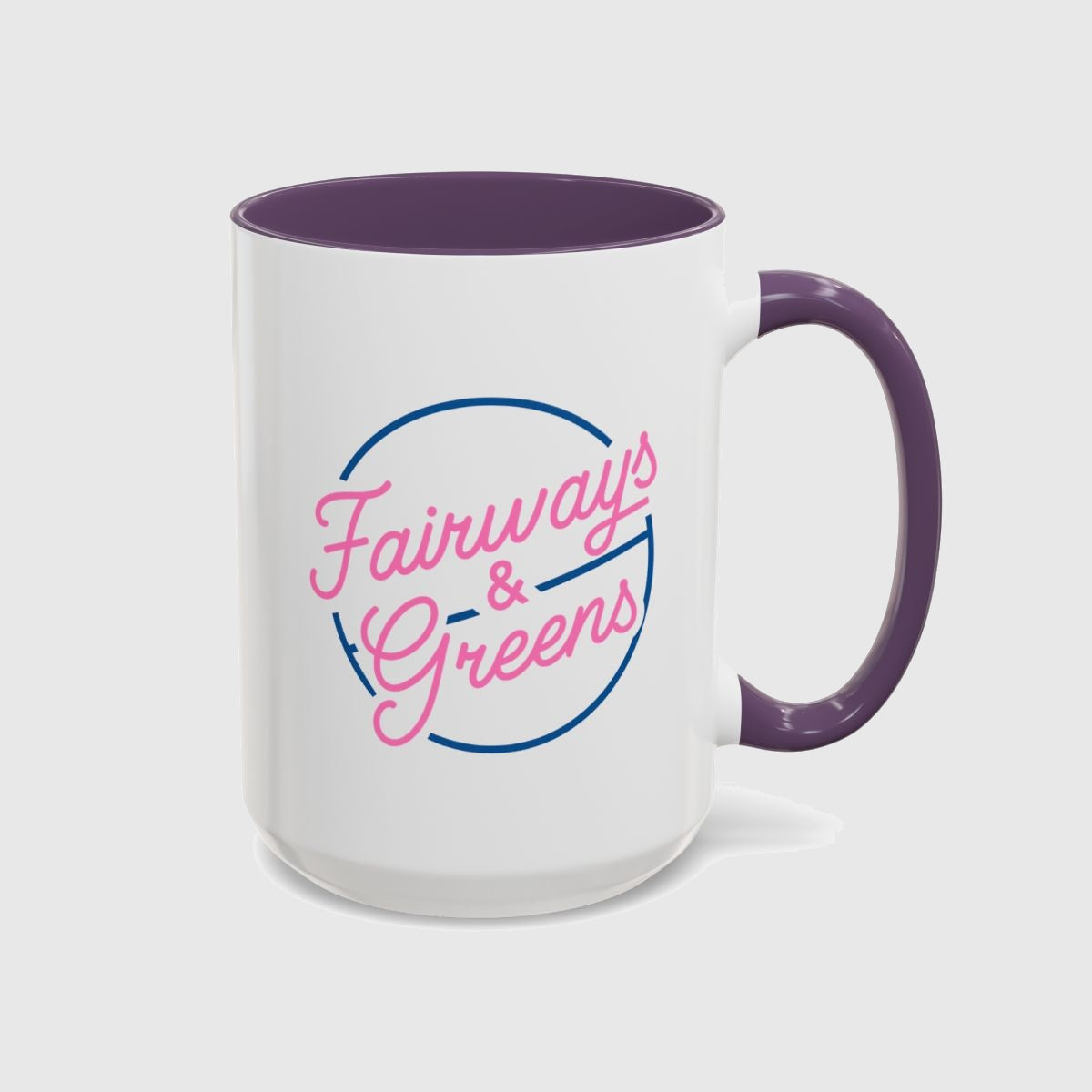 Fairways & Greens - Golf Mug in Purple