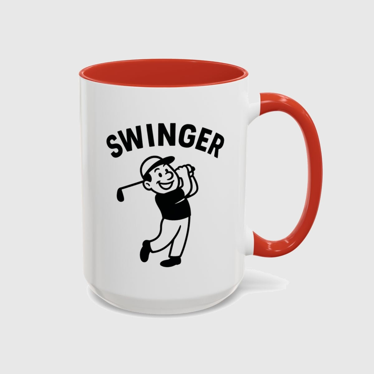 Swinger - Golf Mug in Red