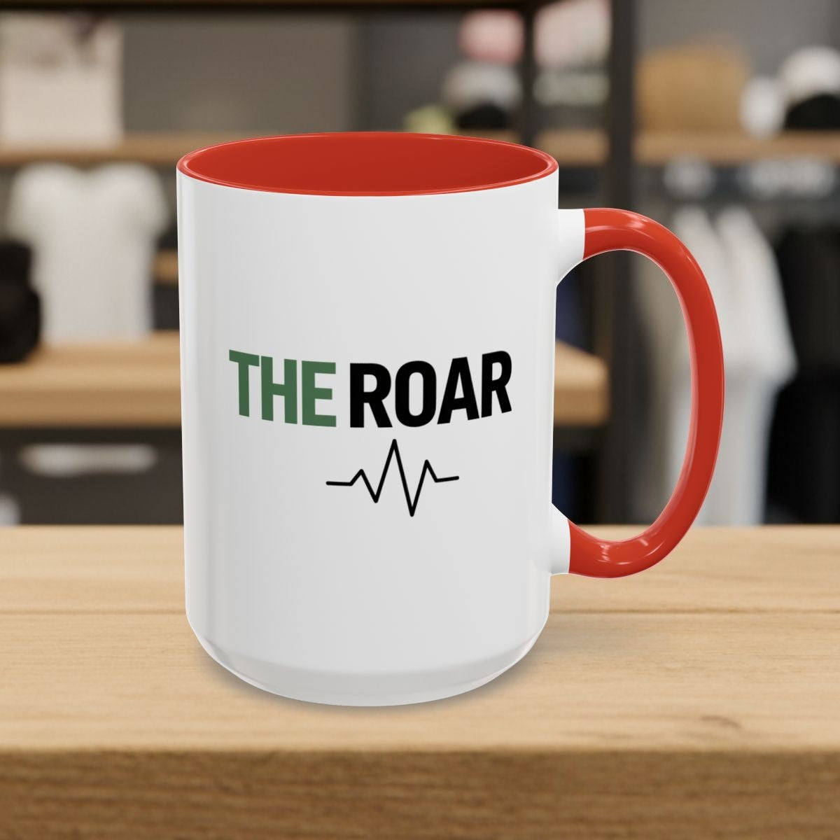 THE ROAR - Golf Mug - 15oz in Red