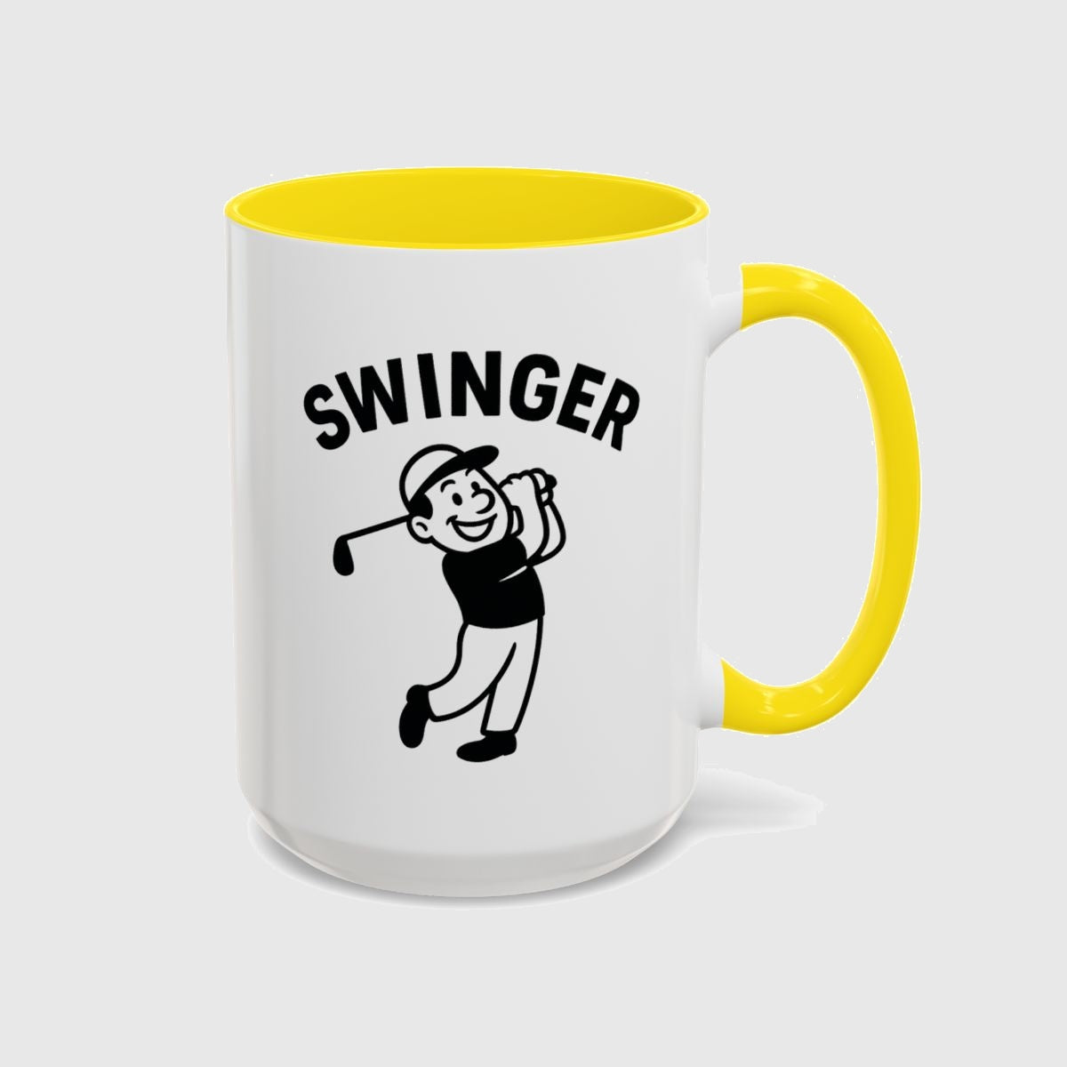 Swinger - Golf Mug in Yellow