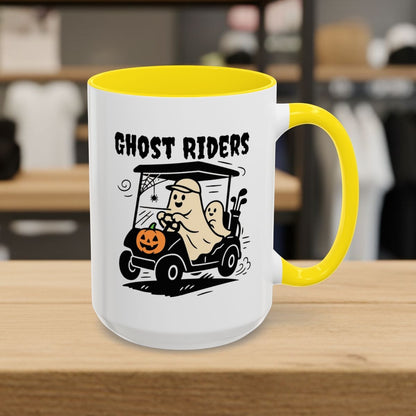 Ghost Riders - Golf Mug - 15oz in Yellow