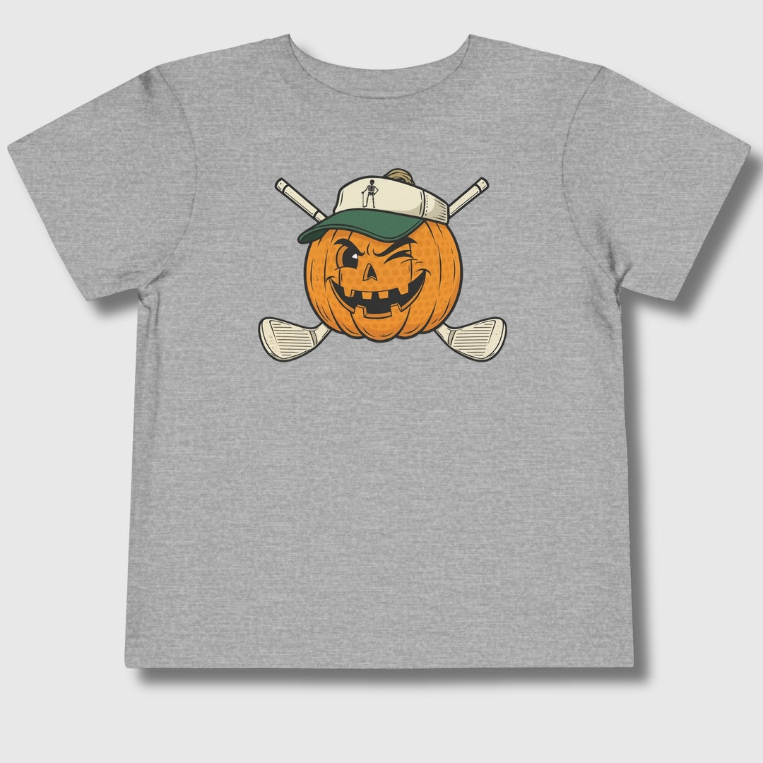 Golf or Gourd - Toddler Golf T-Shirt in Athletic Heather