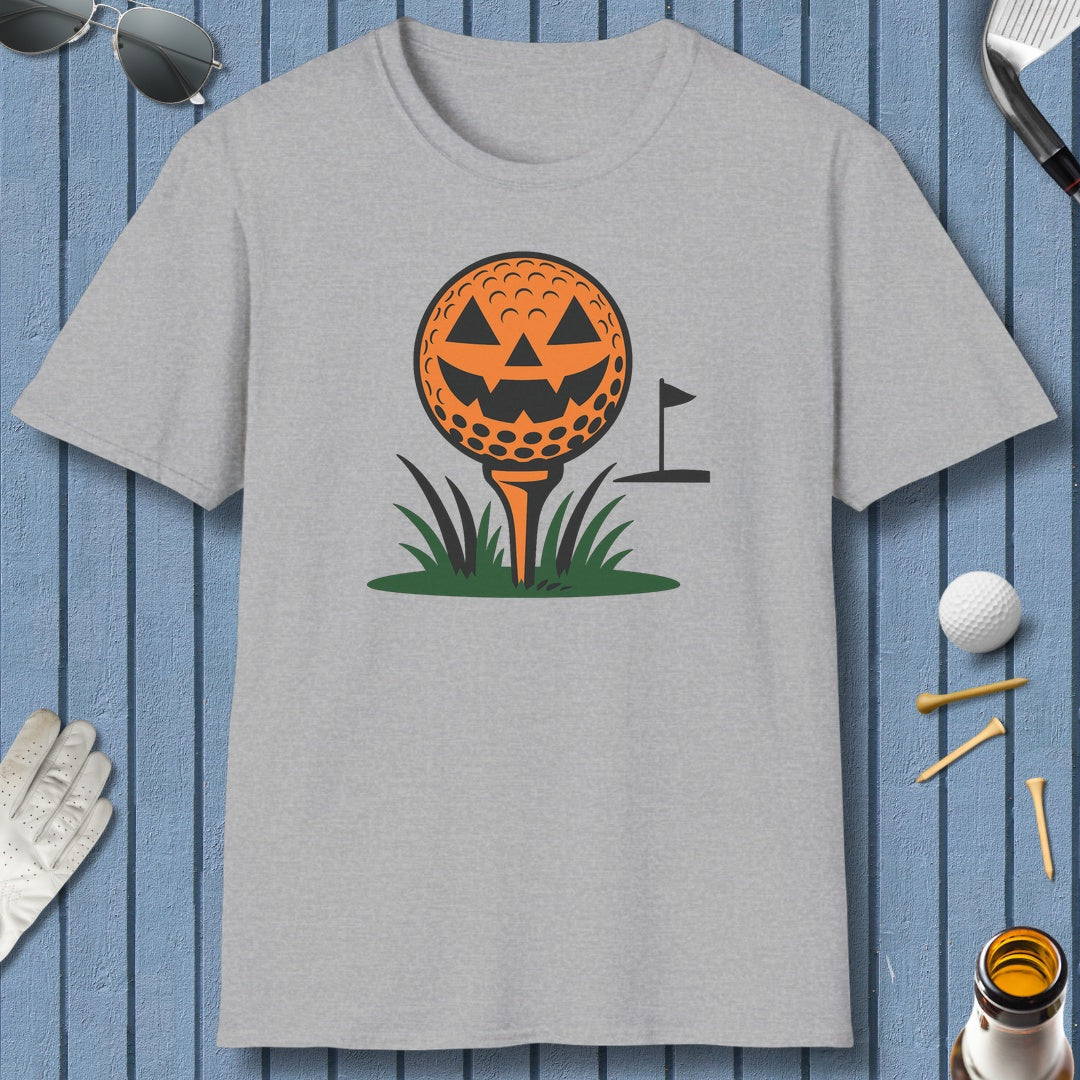 Tee Time Terror - Adult Golf T-Shirt in Sport Grey