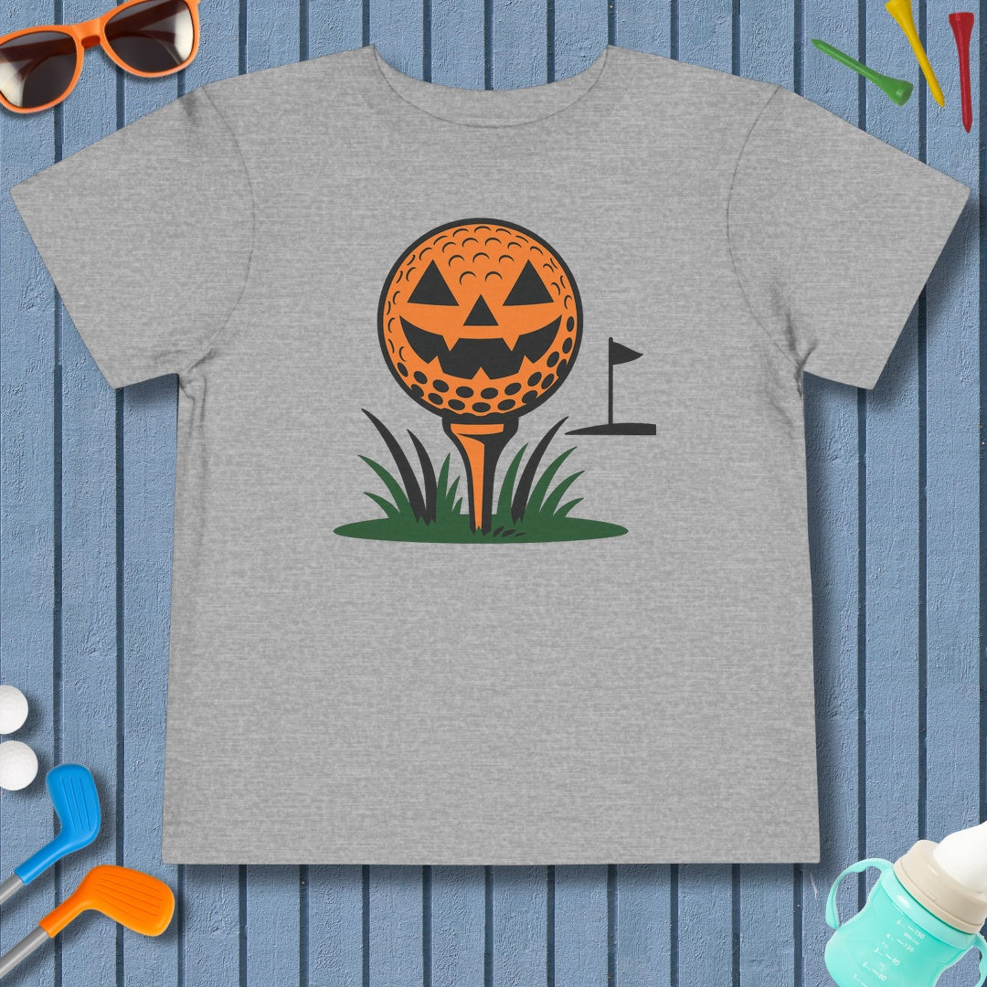 Tee Time Terror - Toddler Golf T-Shirt in Athletic Heather