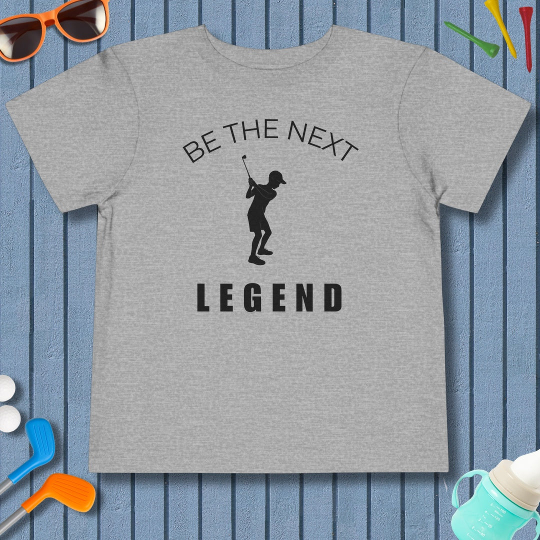 BE THE NEXT LEGEND (Boys) - Toddler Golf T-Shirt in Athletic Heather