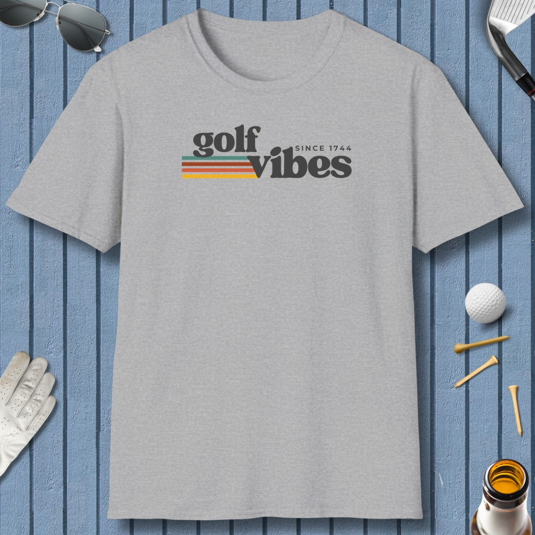 Golf Vibes - Adult Golf T-Shirt in Sport Grey