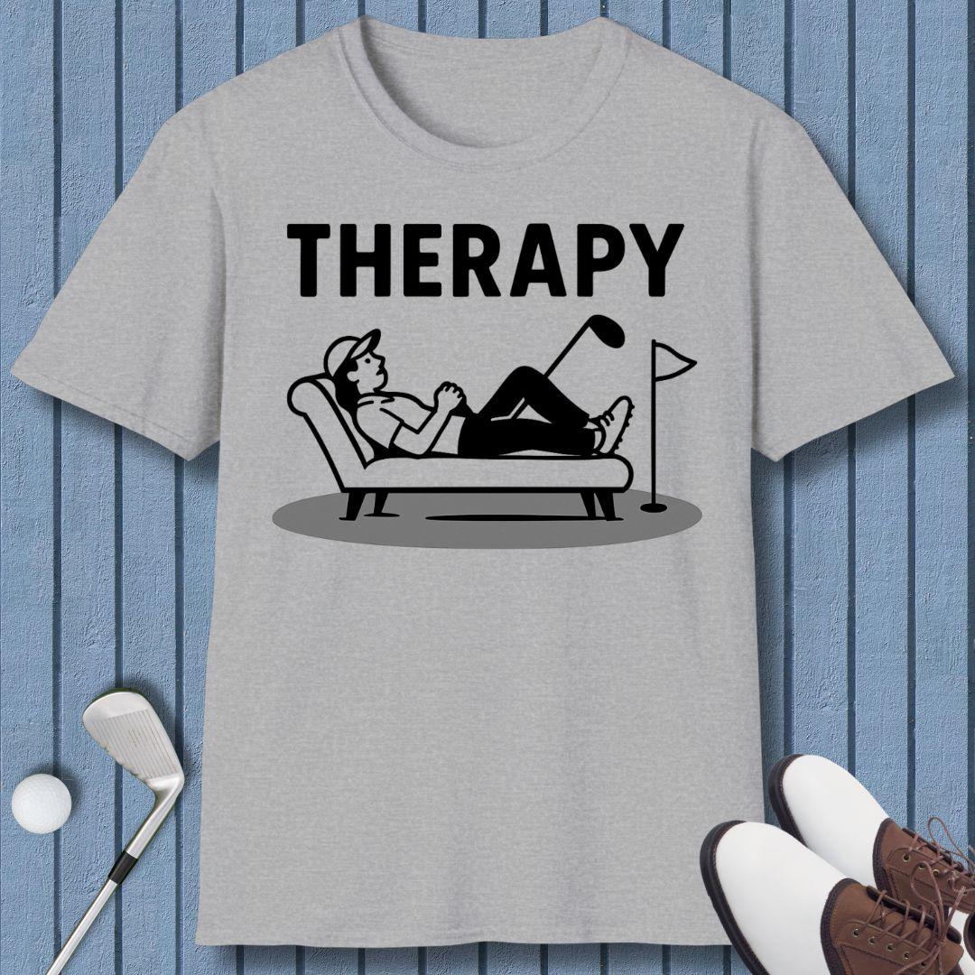 Therapy - T-Shirt in Sport Grey, great for casual wear. Find more fun golf focused products at oneforetheages.com