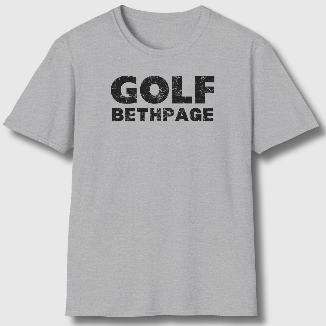 Golf Bethpage - Adult Golf T-Shirt in Athletic Heather