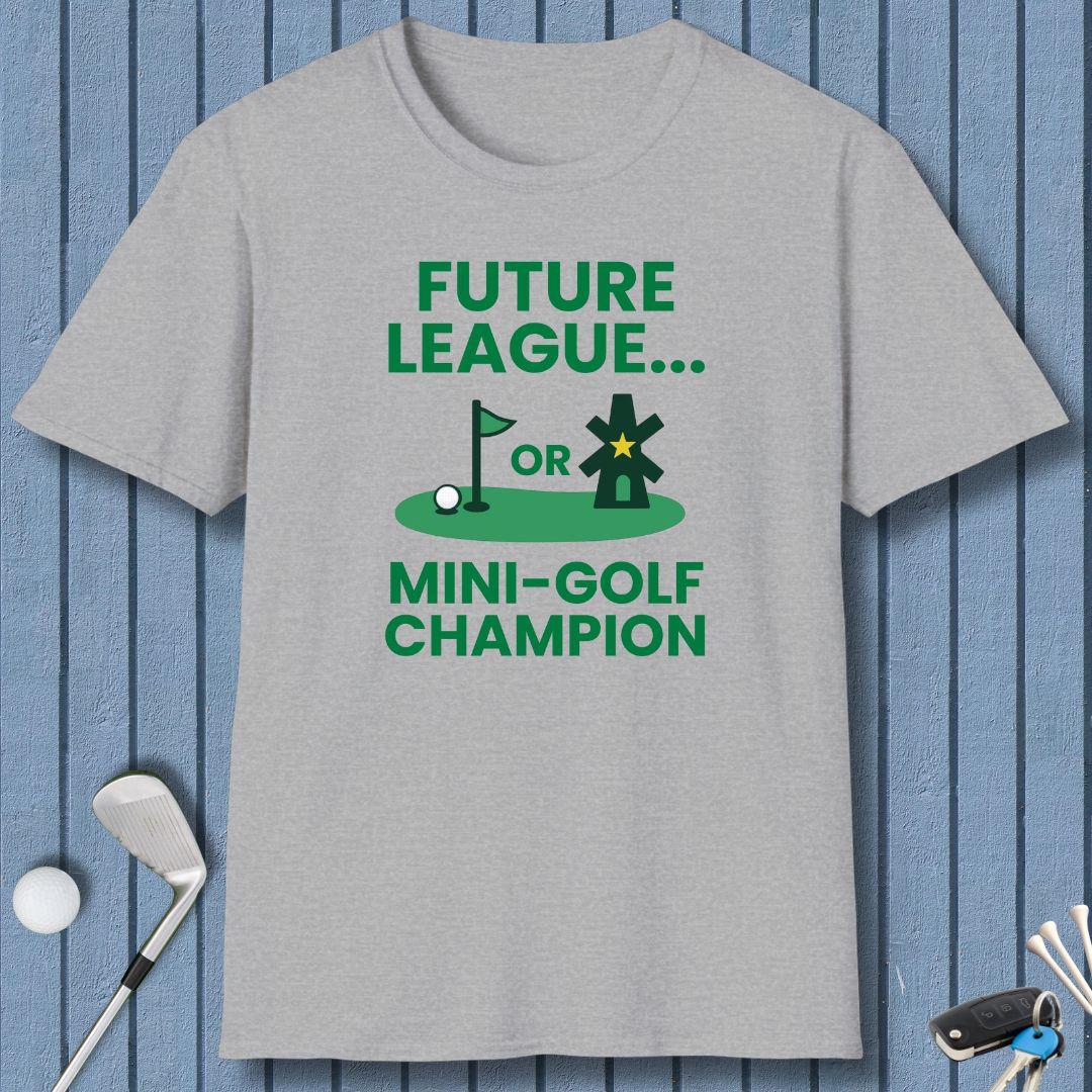 Future League… or Mini-Golf Champion in Sport Grey, great for casual wear. Find more fun golf focused products at oneforetheages.com
