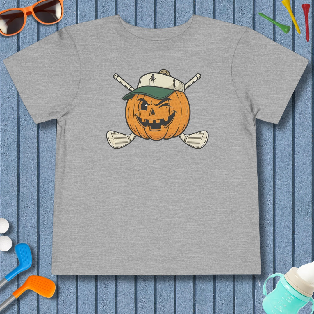 Golf or Gourd - Toddler Golf T-Shirt in Athletic Heather