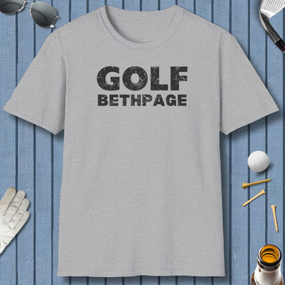 Golf Bethpage - Adult Golf T-Shirt in Sport Grey