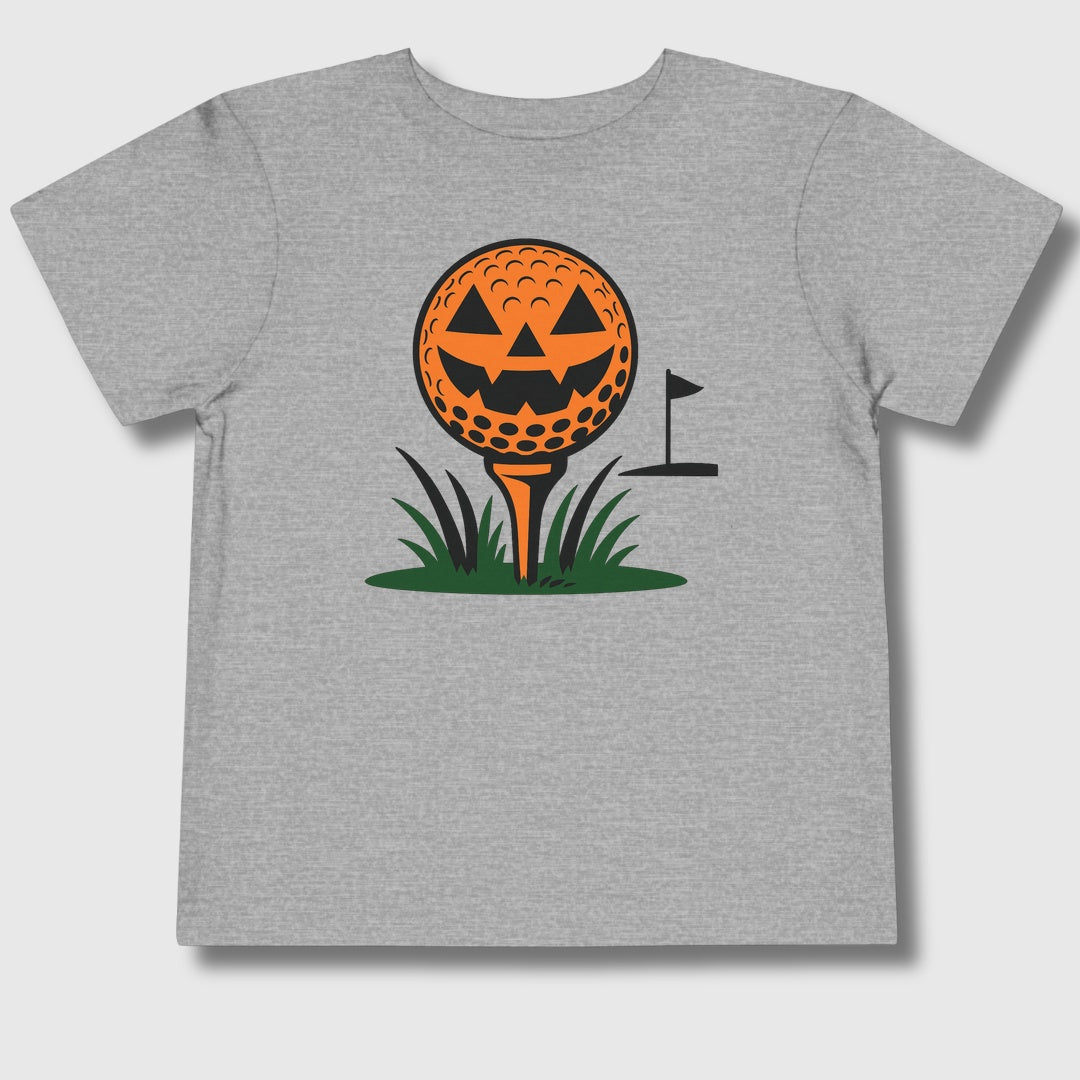 Tee Time Terror - Toddler Golf T-Shirt in Athletic Heather