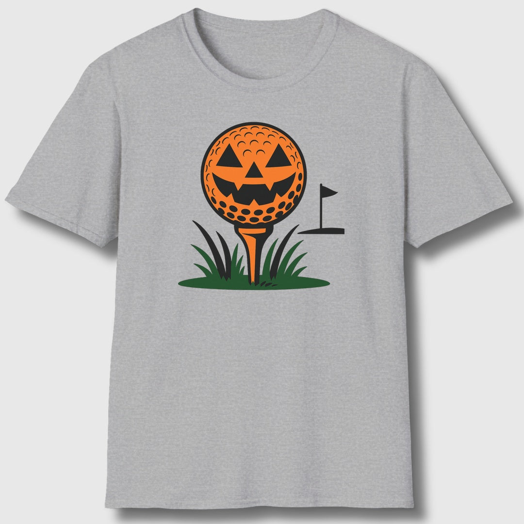 Tee Time Terror - Adult Golf T-Shirt in Athletic Heather