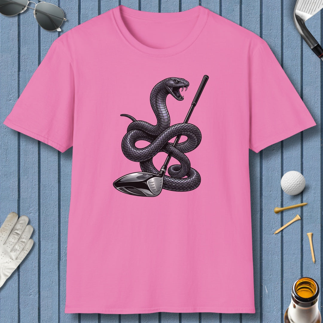 Strike Position - Mamba - Adult Golf T-Shirt in Azalia