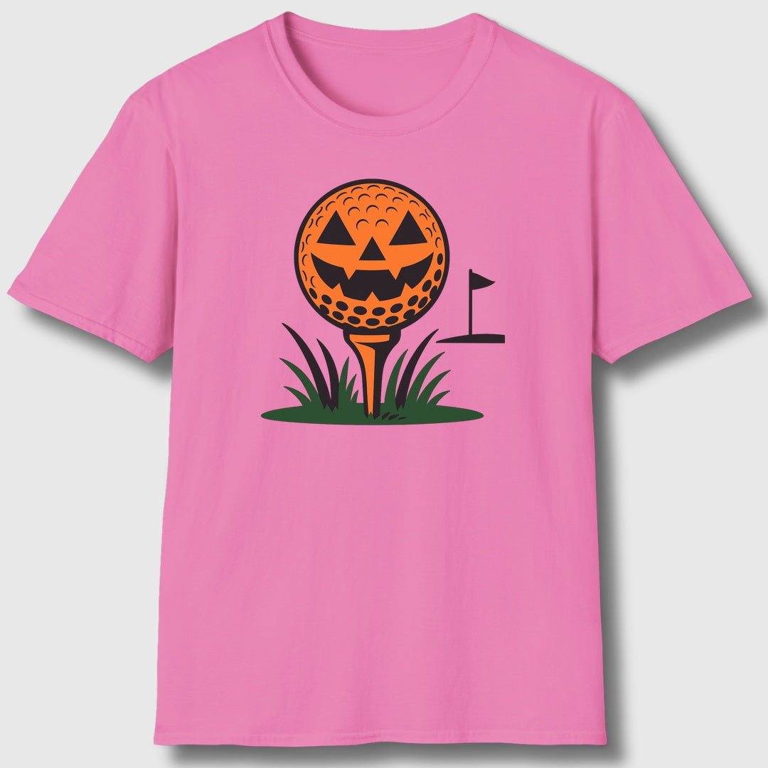 Tee Time Terror - Adult Golf T-Shirt in Azalia