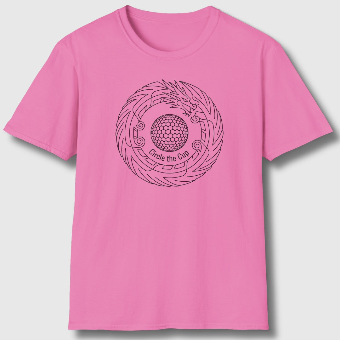 Circle the Cup - Adult Golf T-Shirt in Azalia