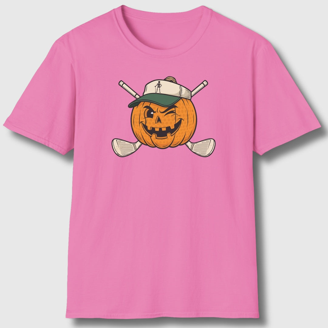 Golf or Gourd - Adult Golf T-Shirt in Azalia