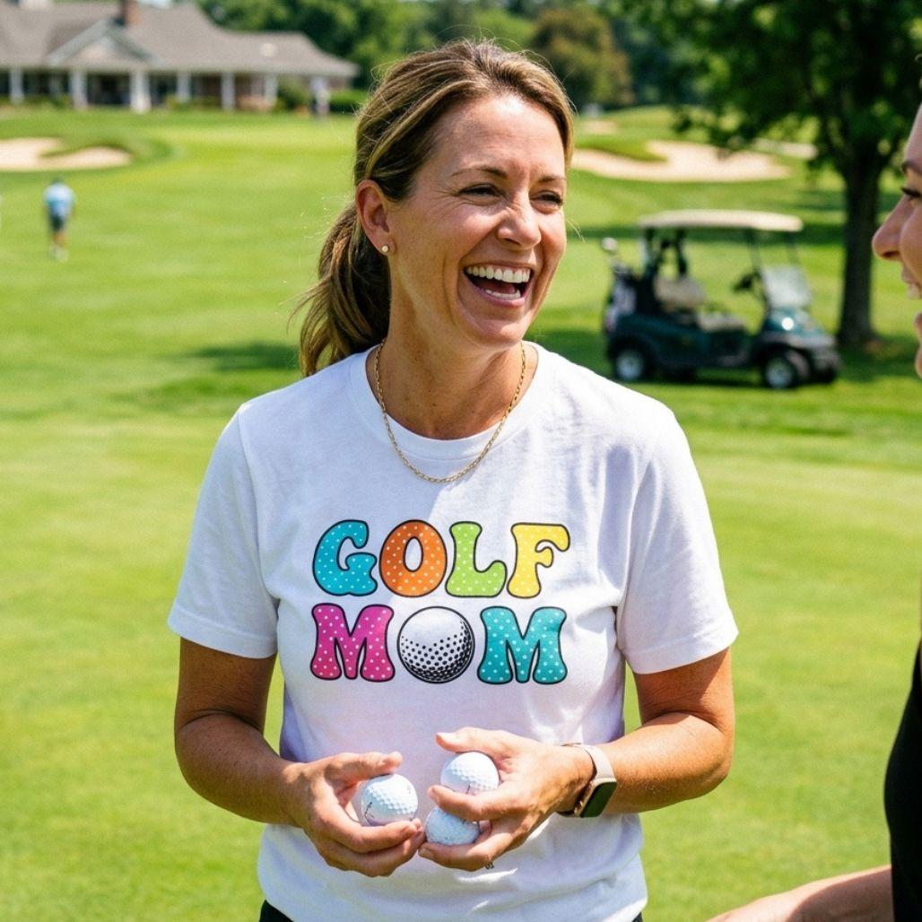 Bubbly Golf Mom - T-shirt