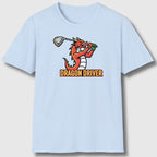 Dragon Driver - Adult Golf T-Shirt in Baby Blue