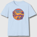 Golf Vibes - Arizona - Desert Edition Golf Destination - Adult Golf T-Shirt in Baby Blue