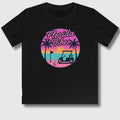 Golf Vibes - Florida Sunshine Edition - Youth Golf T-Shirt in Black