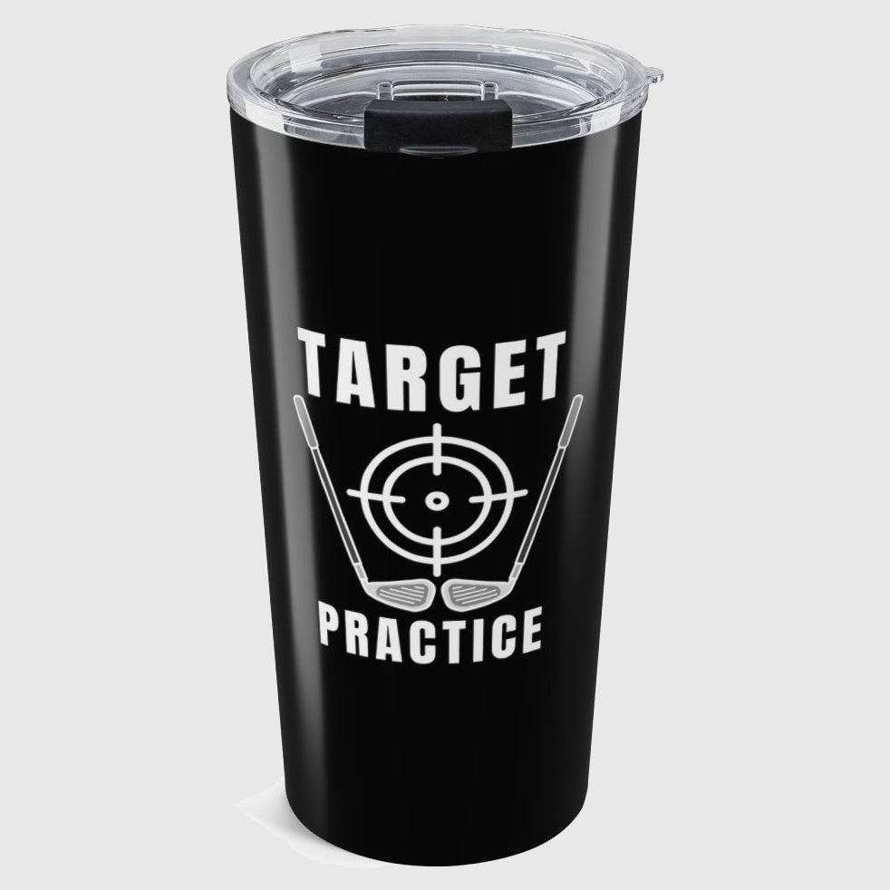 Target Practice - 20oz Tumbler in Black