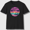 Golf Vibes - Florida Sunshine Edition - Adult Golf T-Shirt in Black