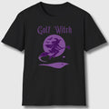 Golf Witch - Adult Golf T-Shirt in Black