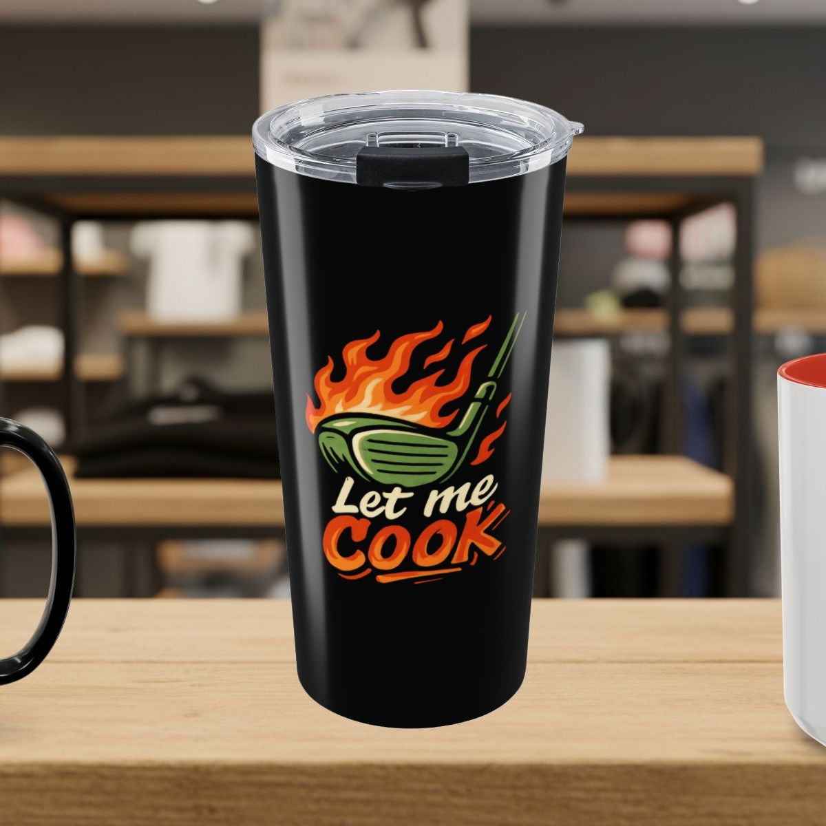 Let Me Cook - 20oz Tumbler in Black