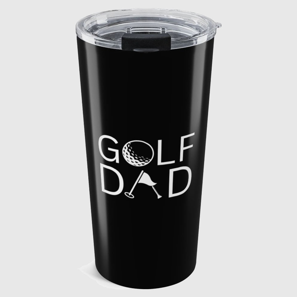 Golf Dad - 20oz Tumbler in Black