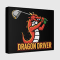 Dragon Driver - Canvas Wall Art - Black - 8×10 - front