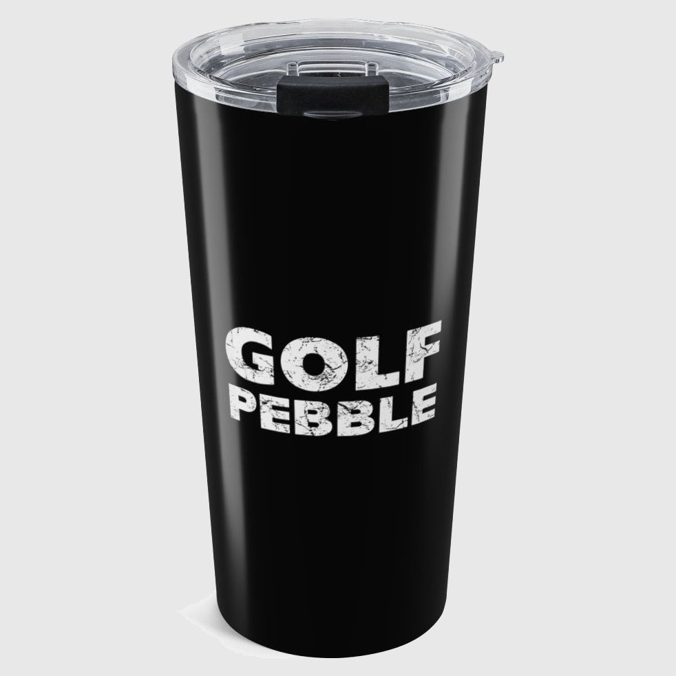 Golf Pebble - 20oz Tumbler in Black