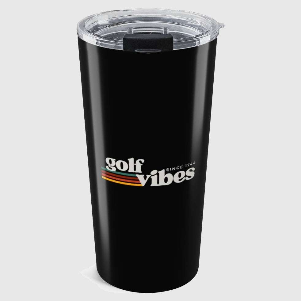 Golf Vibes - 20oz Tumbler in Black