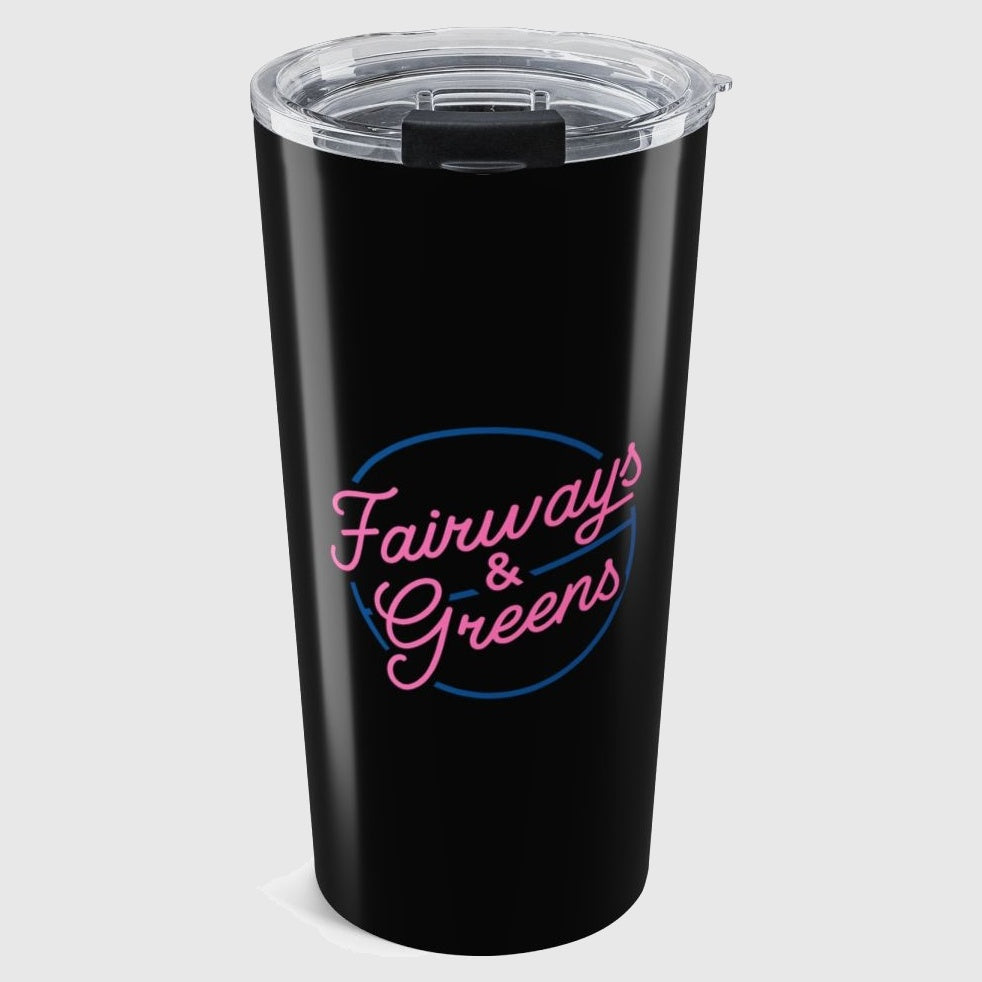 Fairways & Greens - 20oz Tumbler in Black