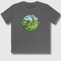 The Leprechaun Stole My Ball! - Youth Golf T-Shirt in Charcoal
