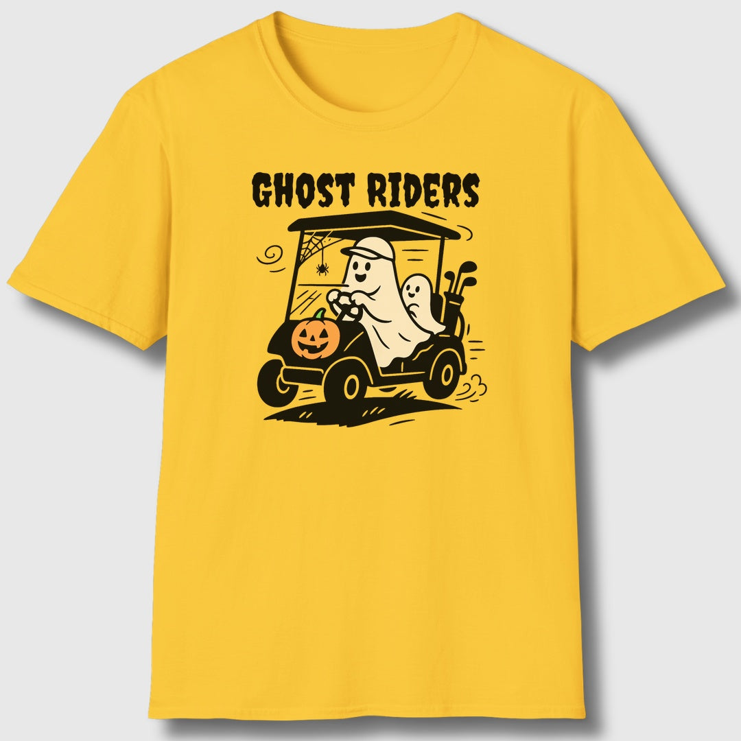 Ghost Riders - Adult Golf T-Shirt in Daisy