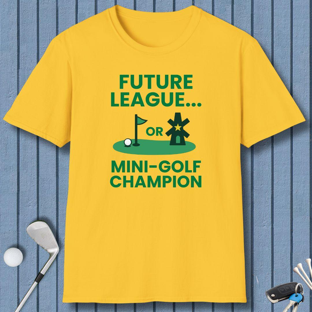 Future League… or Mini-Golf Champion in Daisy, great for casual wear. Find more fun golf focused products at oneforetheages.com