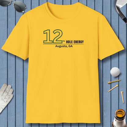 12th Hole Energy - Adult Golf T-Shirt in Daisy