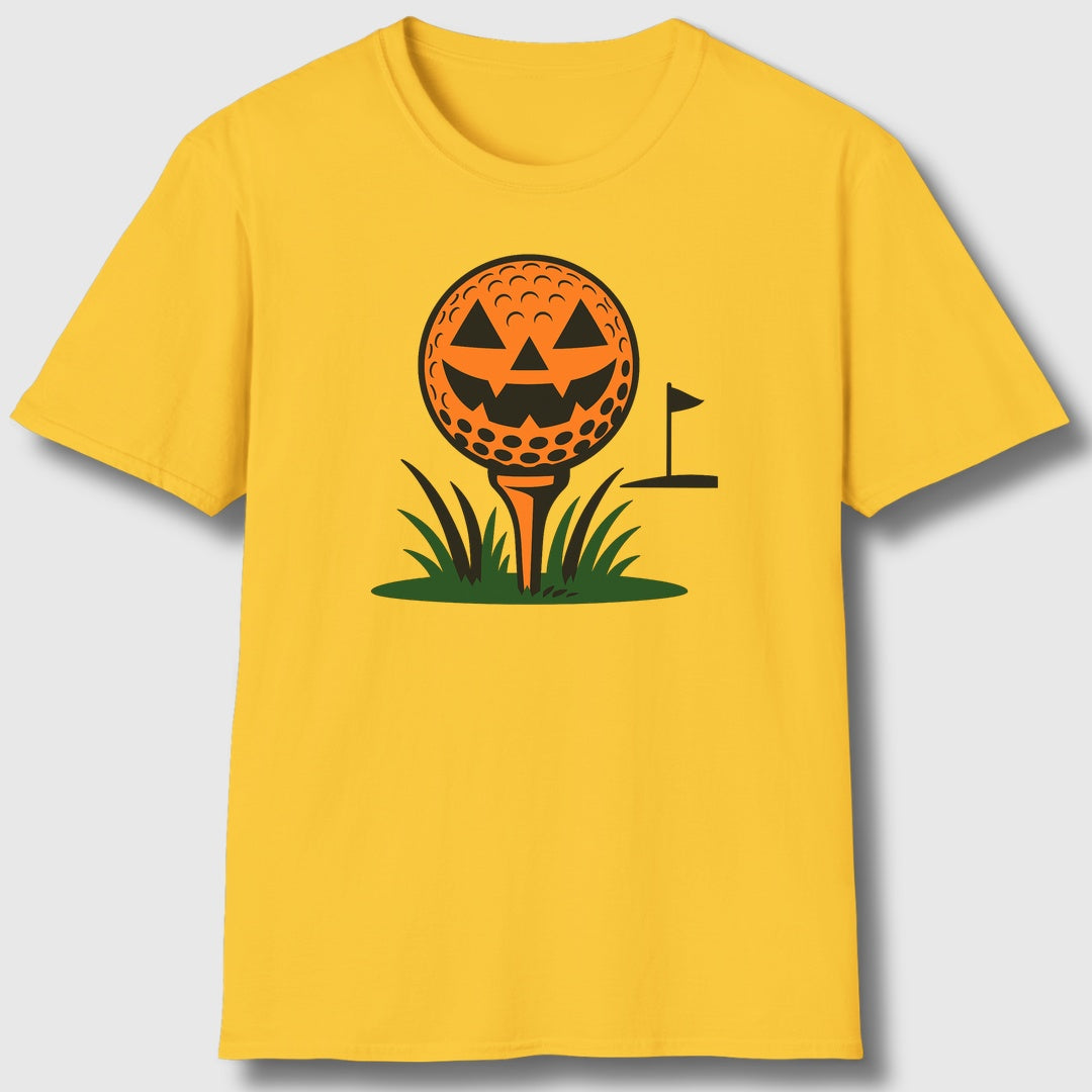 Tee Time Terror - Adult Golf T-Shirt in Daisy