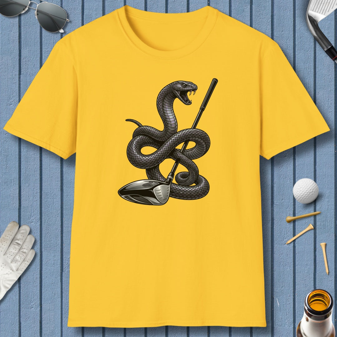 Strike Position - Mamba - Adult Golf T-Shirt in Daisy