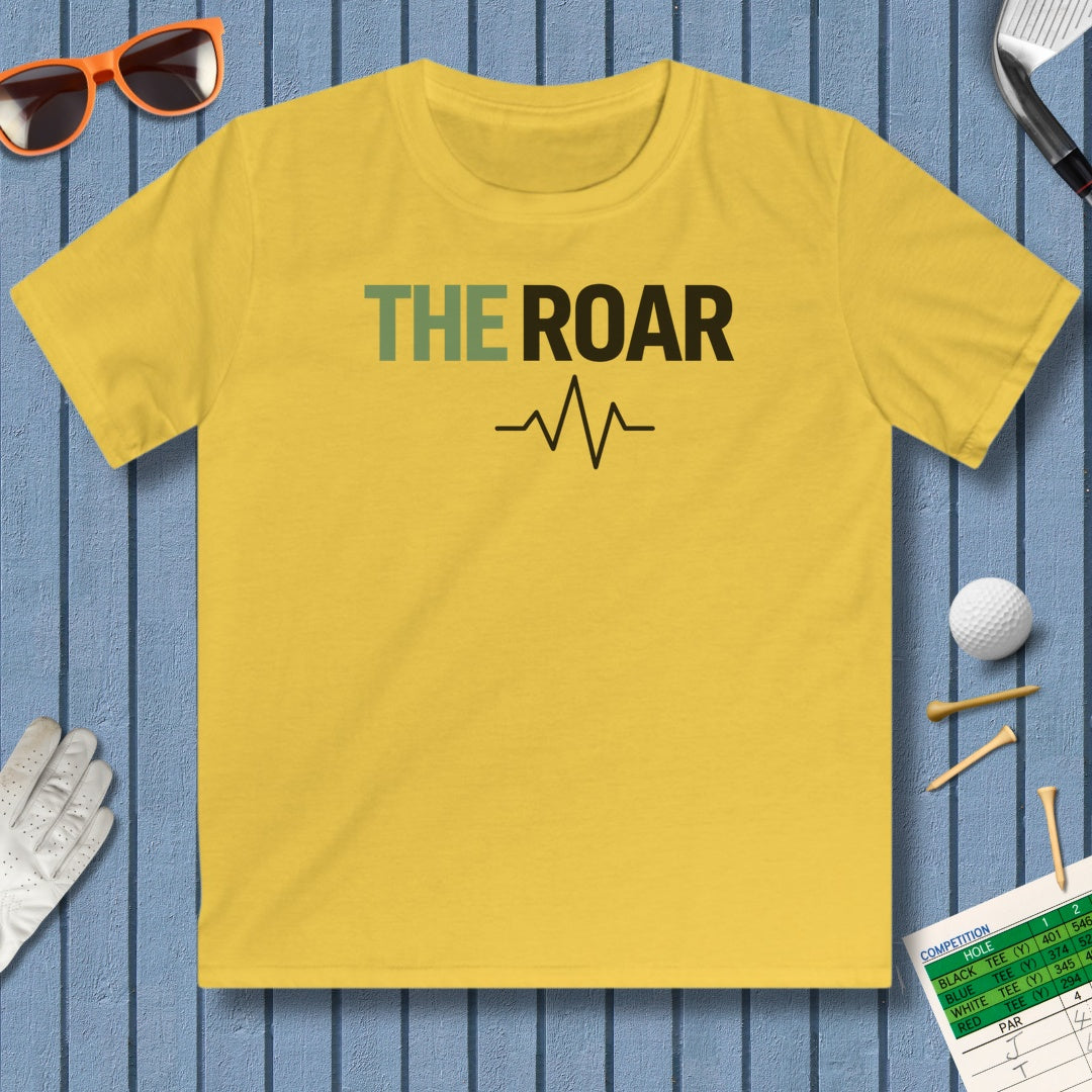 THE ROAR - Youth Golf T-Shirt in Daisy