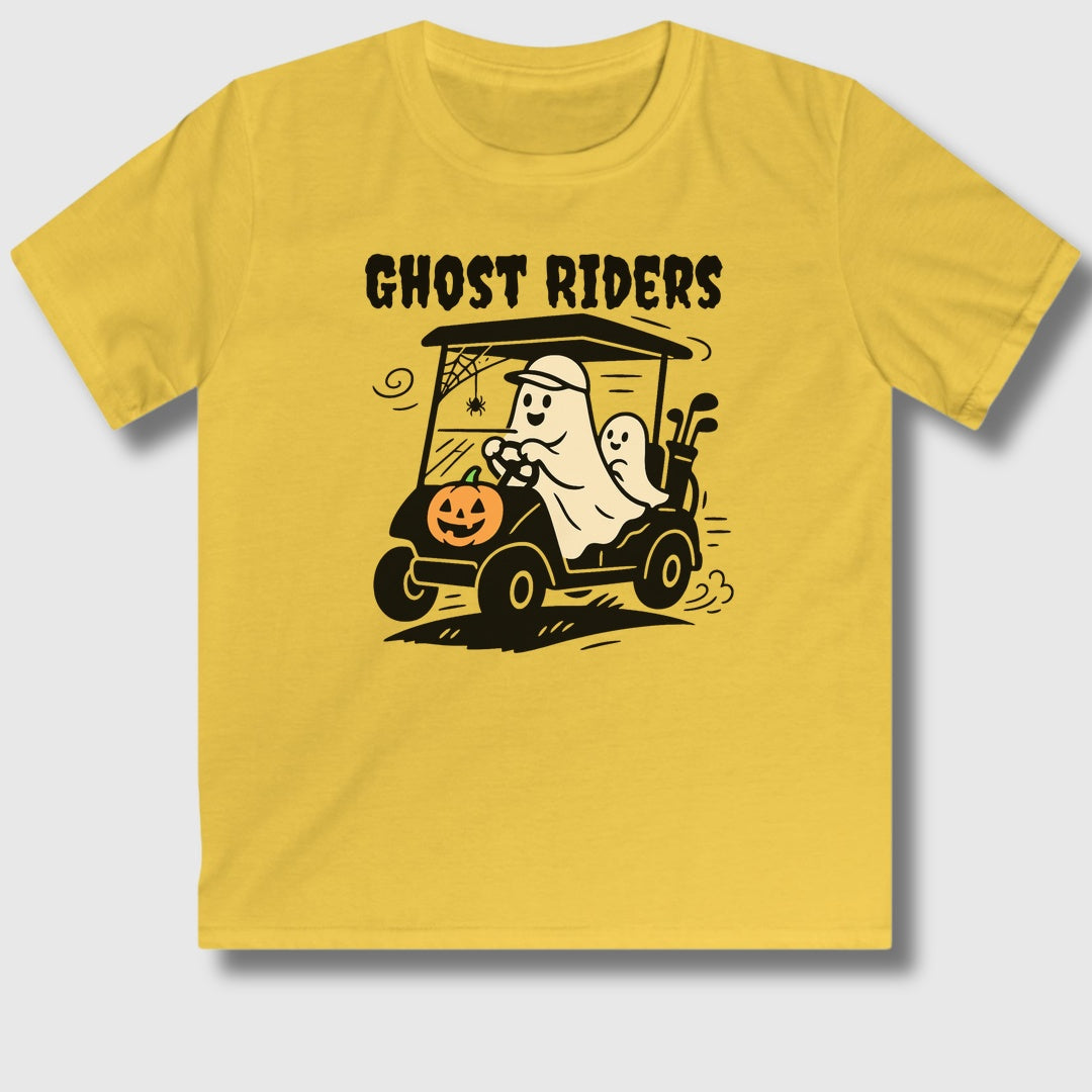 Ghost Riders - Youth Golf T-Shirt in Daisy