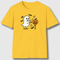 Ghost Tee Off - Adult Golf T-Shirt in Daisy