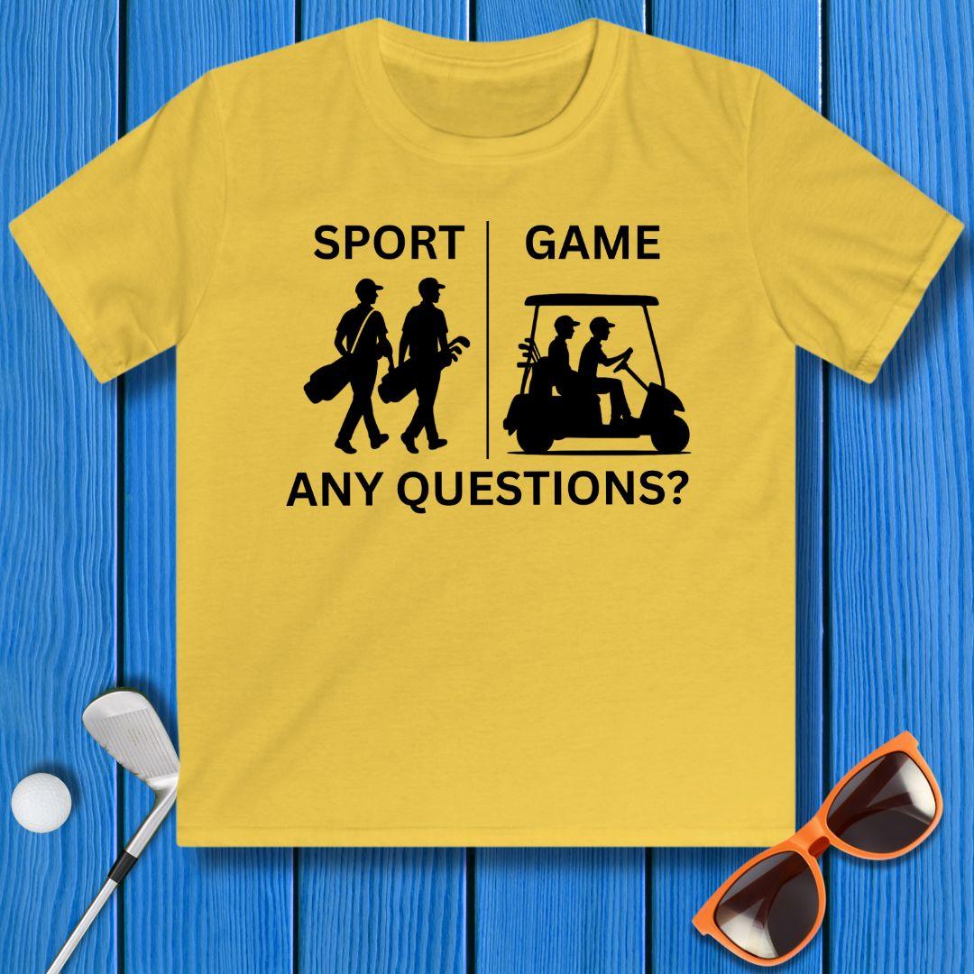 SPORT vs. GAME - Boy - Youth in Daisy, great for casual wear. Find more fun golf focused products at oneforetheages.com
