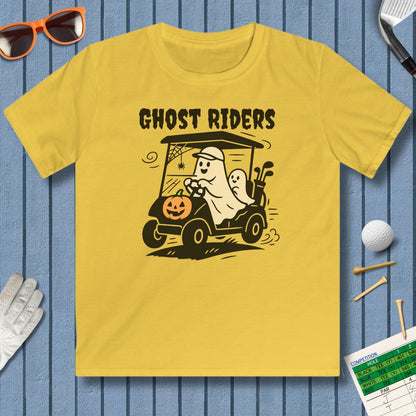 Ghost Riders - Youth Golf T-Shirt in Daisy
